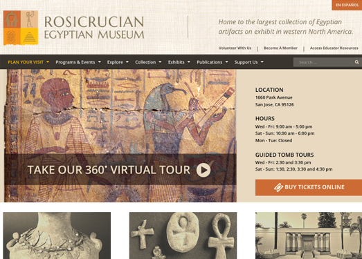 EgyptianMuseum:埃及历史博物馆官网