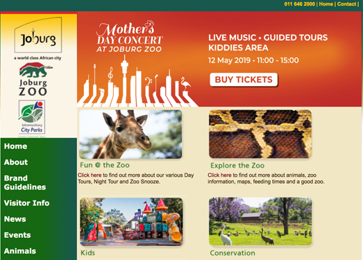 JhbZoo:南非约翰内斯堡动物园官网