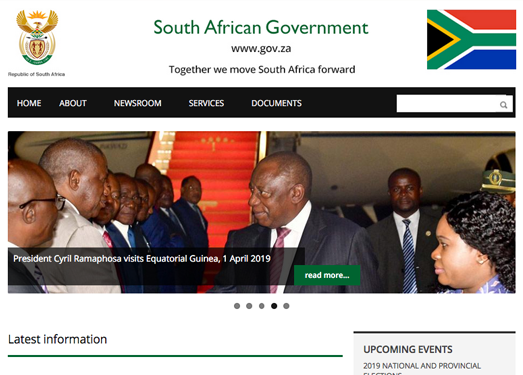 Gov.za:南非政府网官网