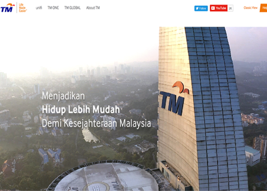 TM:马来西亚互联网运营商