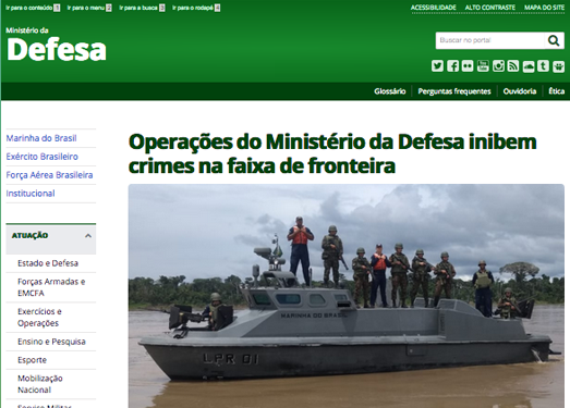 Defesa:巴西国防部官网
