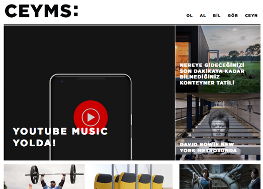 Ceyms:土耳其创意媒体资讯网