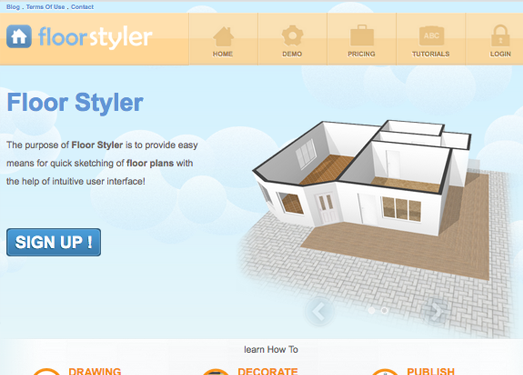 FloorStyler:在线室内装饰模拟平台
