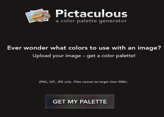 Pictaculous:在线照片色彩分析工具