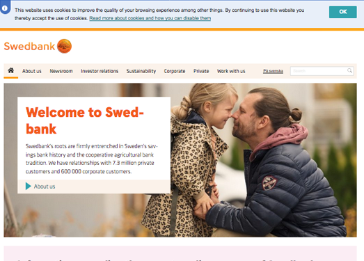 Swed Bank 瑞典商业银行