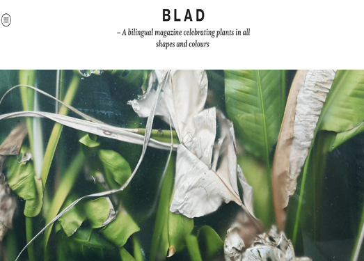 Blad|丹麦叶子植物杂志