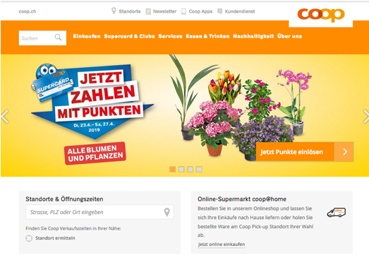 瑞士Coop零售集团官方网站