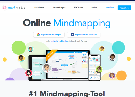 MindMeister:在线思维导图制作工具