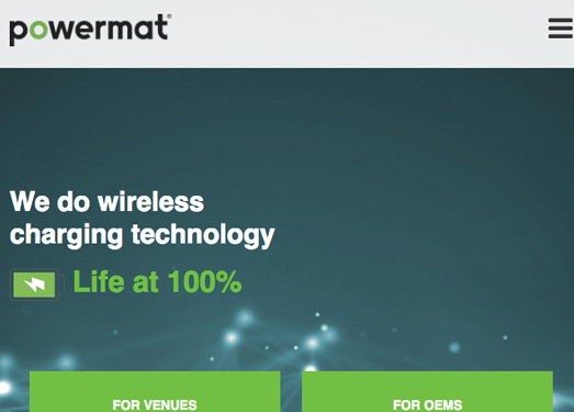 Powermat:无线电源科技公司