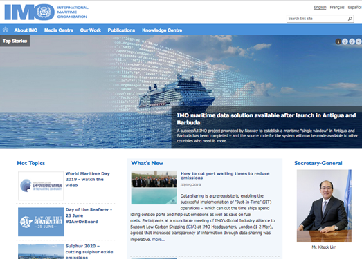 IMO:国际海事组织官方网站