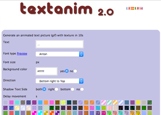 Extanim:在线动态字制作工具