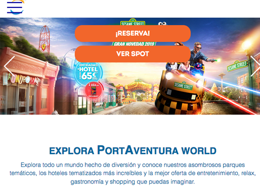 PortAventura:西班牙冒险港主题公园