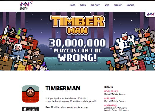 TimberMan:疯狂伐木工休闲游戏