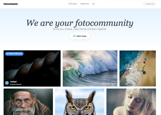 Fotocommunity:图片分享平台