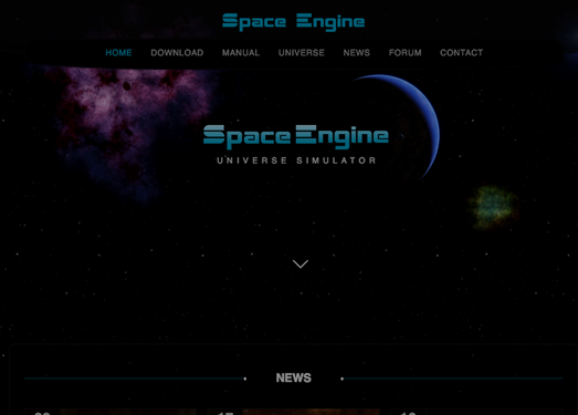 SpaceEngine:宇宙探索模拟游戏官网