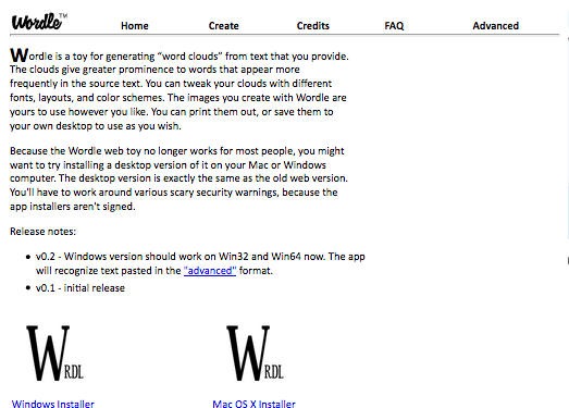 WordLe:在线文字云制作工具