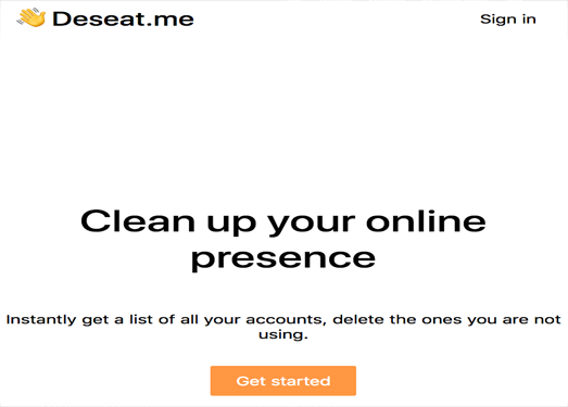 DeseatMe|个人信息注销平台