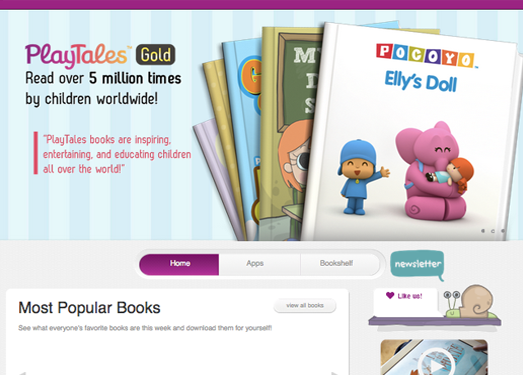 Myplaytales:交互式儿童图书商店