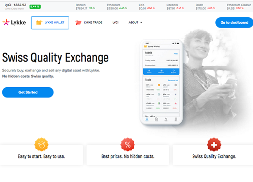 Lykke Exchange|数字资产交易平台