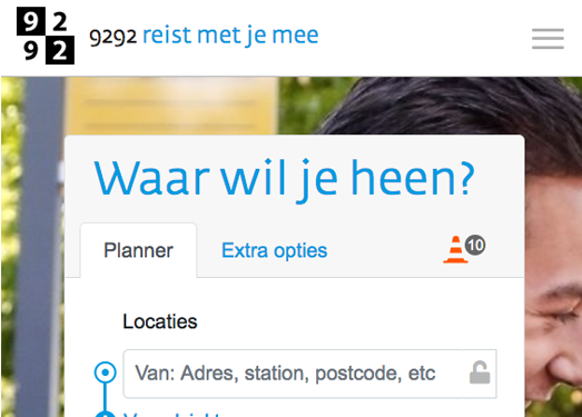 9292NL:荷兰公共交通查询网