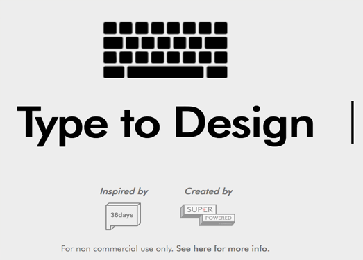 在线typetodesign字体生成工具