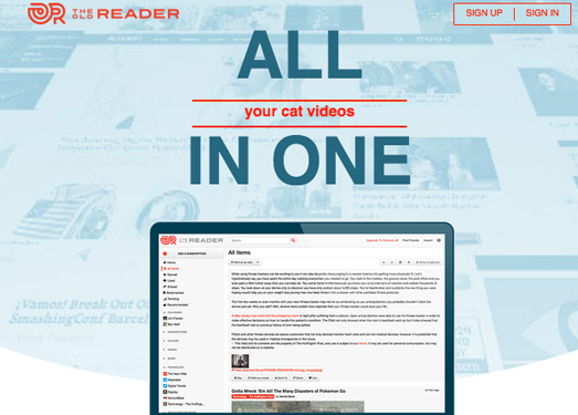 TheOldReader:老读者RSS阅读平台
