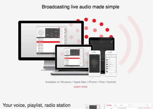 MixLr:在线音乐广播平台