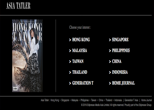 Asia Tatler|新加坡奢华生活杂志