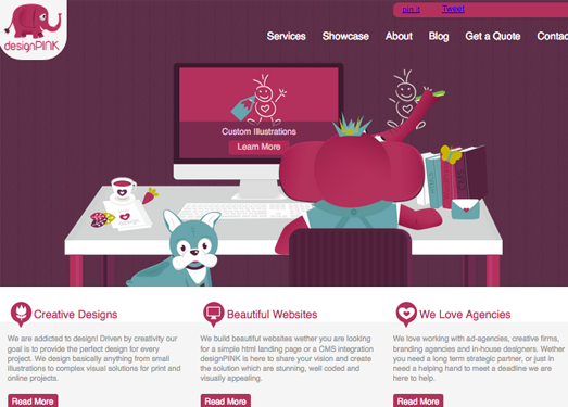 DesignPink:网站设计服务平台
