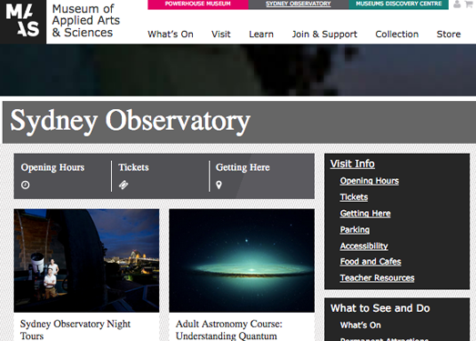 SydneyoBserVatory:澳大利亚悉尼天文台