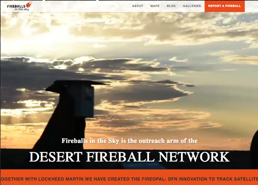 FireBallsinTheSky:在线陨石科技网