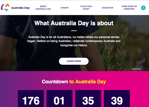 AustraliaDay:澳大利亚国庆节