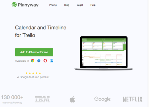 PlanyWay|基于Trello协作时间管理平台