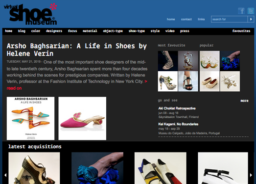 VirtualShoeMuseum:概念鞋子博物馆