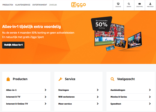 Ziggo:荷兰有限电视服务公司