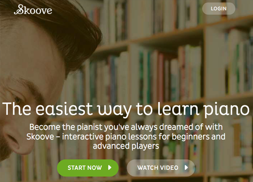 Skoove:在线钢琴虚拟教学网