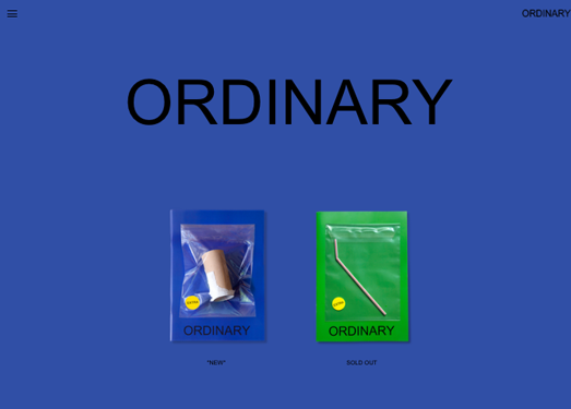 荷兰Ordinary独立艺术杂志