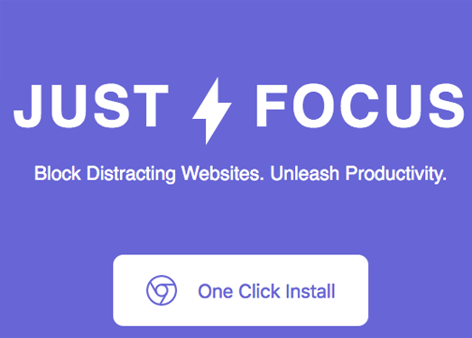 JustFocus|免分心浏览器专注模式插件