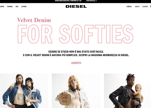 DieSel:意大利迪赛时尚服饰品牌