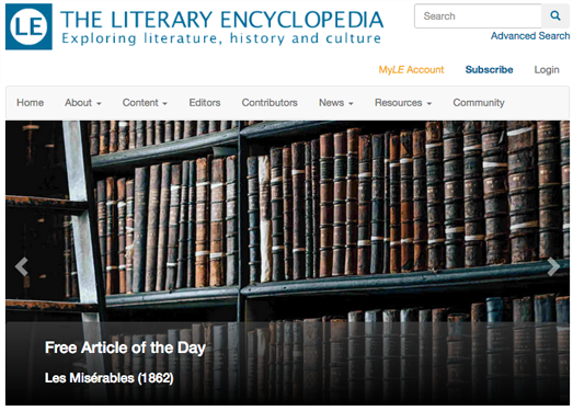 Litencyc:英语文学百科全书