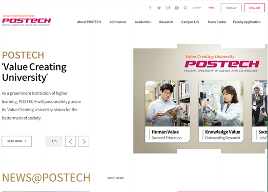 PosTech:韩国浦项工科大学