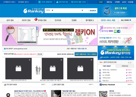 Rankey|韩国互联网分析评估网