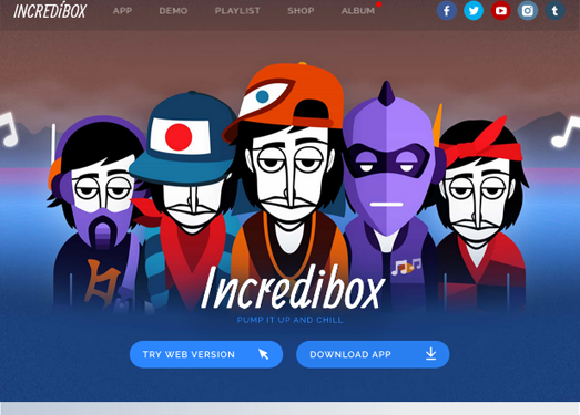 IncrediBox:在线混音制作工具