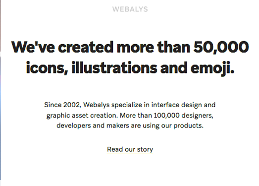 Webalys:设计师创意资源网
