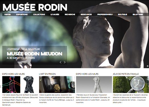 Musee-RoDin:法国罗丹美术馆官方网站
