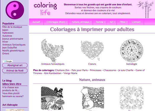 ColoringLife:涂色生活绘本下载网