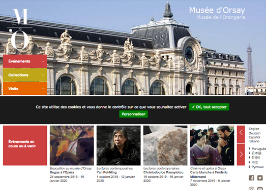Musee-Orsay.fr:法国奥赛文化博物馆