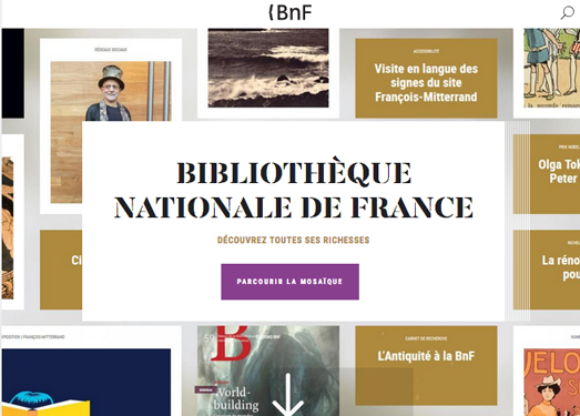 BNF.FR:法国国家图书馆