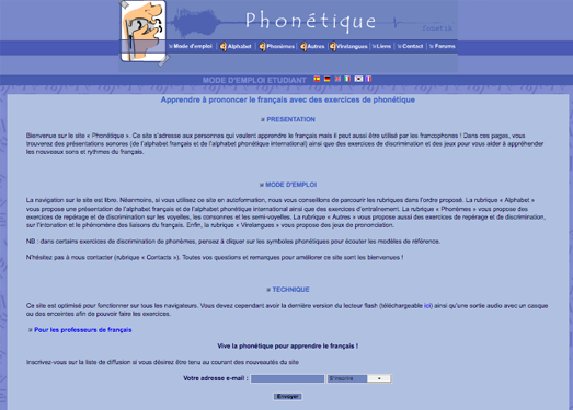 Phonetique|免费法语朗读发音资源网