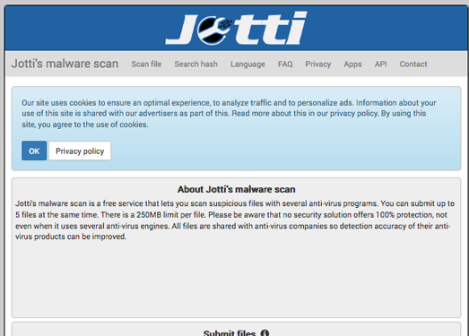 Jotti|在线恶意文件扫描工具